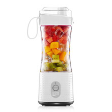 Portable Blender Single Serve Size Travel Juicer Cup 4000mAh USB Rechargeable Battery Mini Electric