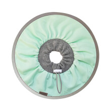 Dog Recovery Collar Adjustable Cat Recovery Collar Soft Lightweight Cone Prevents Licking Scratches Light Green Size S