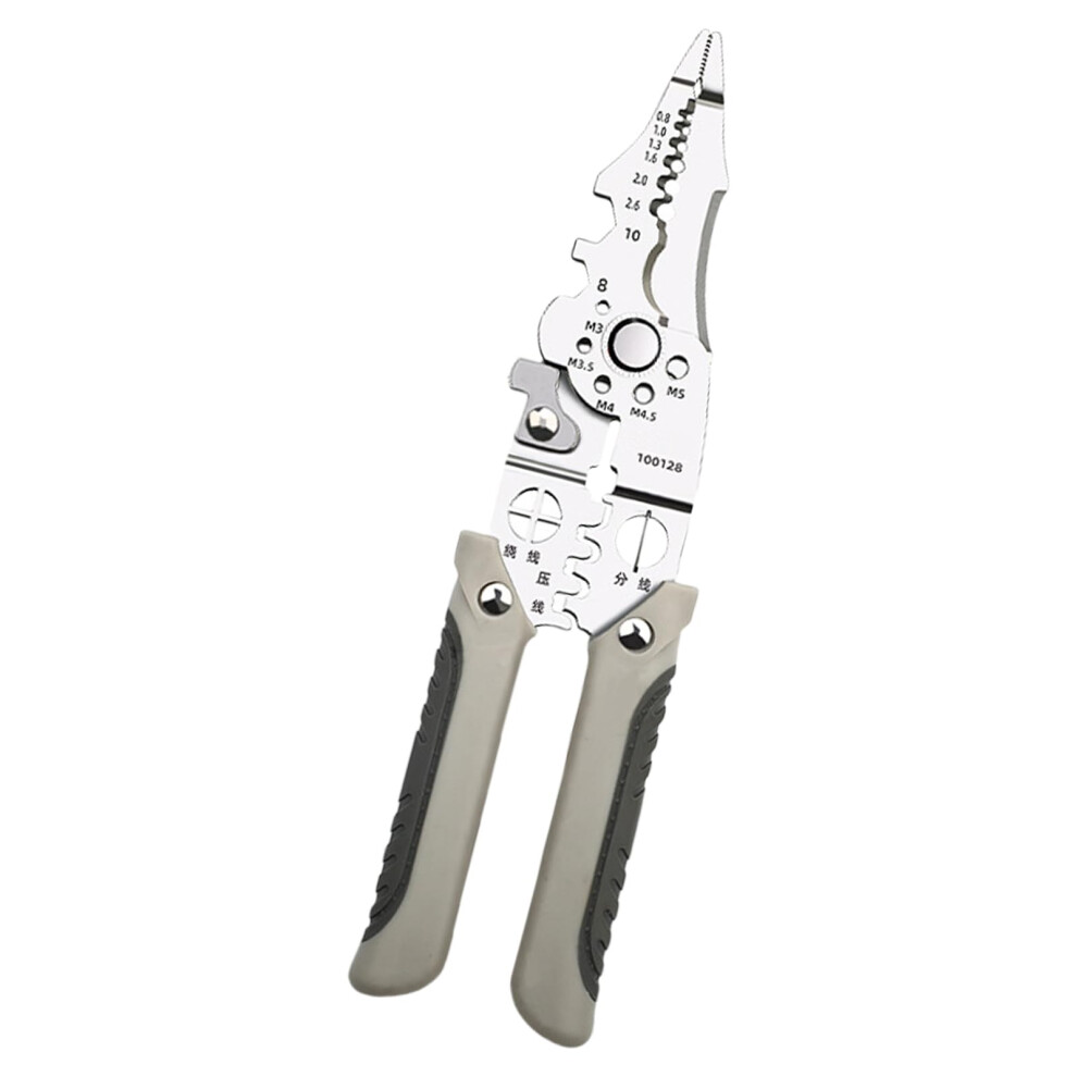 Electrician Plier Cutting And Stripping Wire Ergonomic Design Rust Resistant Pliers Comfortable Grip Carbon Steel 9199774390446