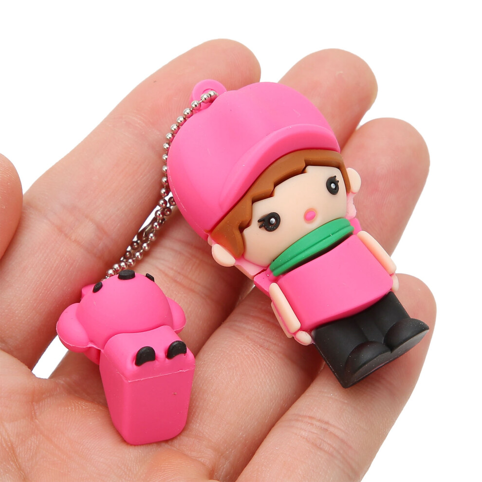 Cute Girl Style 128Gb Usb 2.0 Flash Drive Portable Data Stick 4691378012908