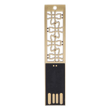 Draagbare en waterdichte USB-flashdrive met oosters design; de klasse-A-chip zorgt voor stabiele en snelle gegevensoverdracht.
