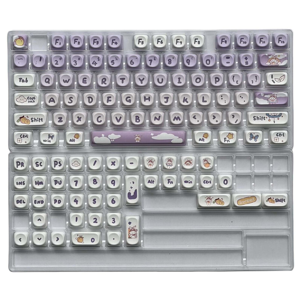 116Keys Keycaps Cartoon Animal Keycap Set For Mechanical Keyboard K Keycap Set Enhances Typing 9094768652138