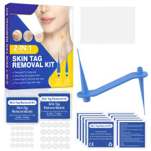 Skin Tag Remover Kit, avanceret vortebehandling med skånsom formel, der lover usynlig beskyttelse til førstegangsbrugere
