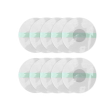 Capa para sensor Freestyle Libre sem cola no centro, adesivo transparente hipoalergênico sem látex, respirável, à prova d'água e suave para a