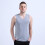 Αμάνικο φανελάκι για άνδρες, Ice Silk Muscle Fit V Neck χωρίς ραφές, ελαφρύ και αναπνεύσιμο 2