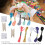 Weaving Card Tablet Set with Shuttle & Embroidery Thread – Multi Color 5