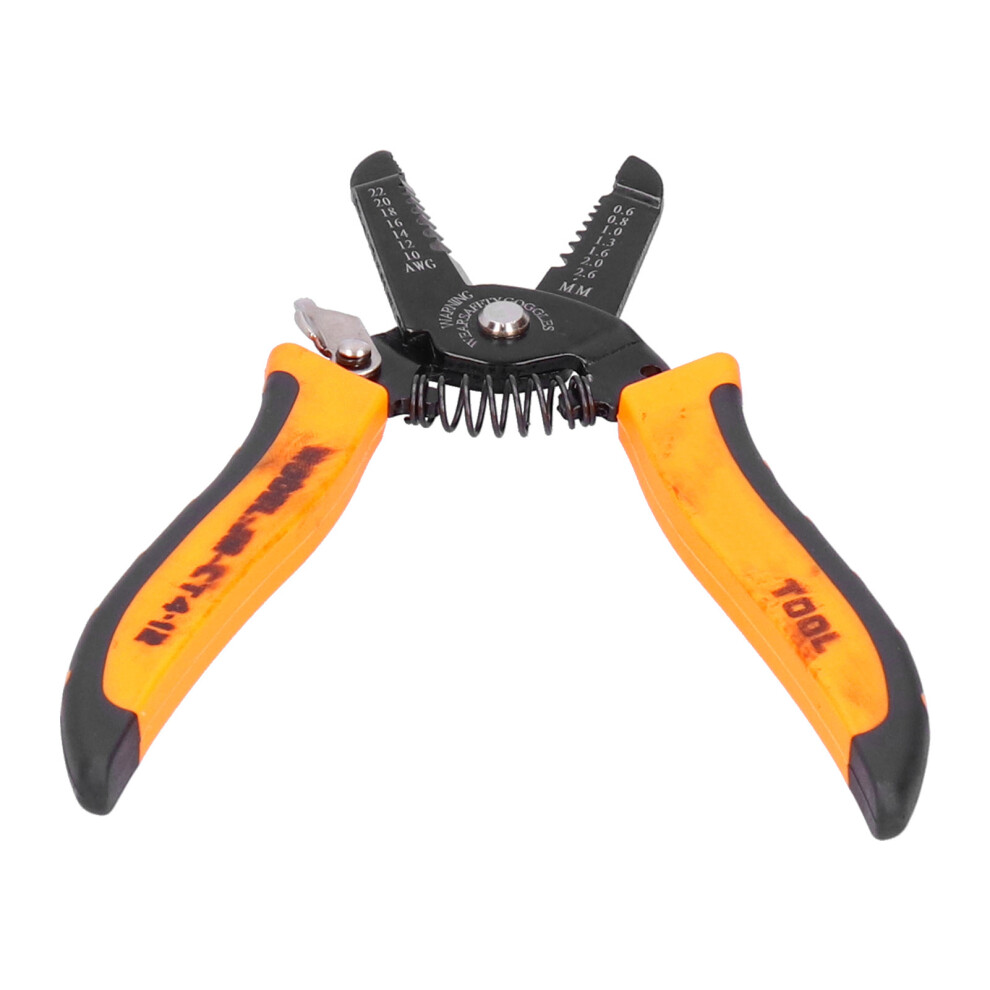 Ergonomic 7In Cable Cutter Pliers For Precise Stripping - Jmct412 9371378018234