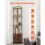 Étagère d'angle - DUOKU - YJX-SNJ-007 - 5 Niveaux - Éclairage LED Intégré - Finition Marron Rustique 5