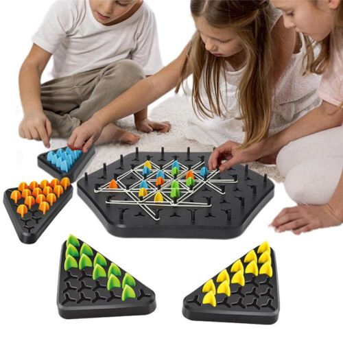 Chain Triangle Game,Chain Chess Board Puzzle Game Chain Triangle Chess Game 1