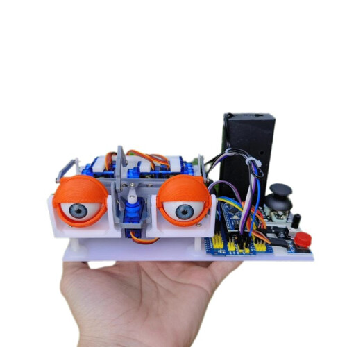For  Mobile Robot Machine Biomimetic Eyes Robotics Science Experiment Boy Program Toy STEM Kit 2