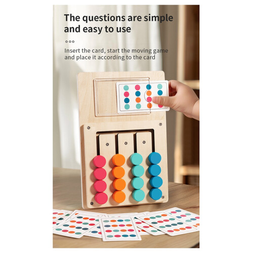 Four-Color Positioning Puzzle Game Logical Thinking Training Color Matching Game 2