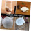 100pcs Round Disposable Tea Filter Bags 75mm for Loose Leaf Brewing with Drawstring Closure 4