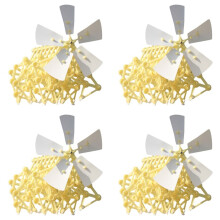 4X Zestaw Strandbeest (Energia Wiatrowa DIY-Bestia), Ciekawe i Prezenty na Urodziny, Wakacje