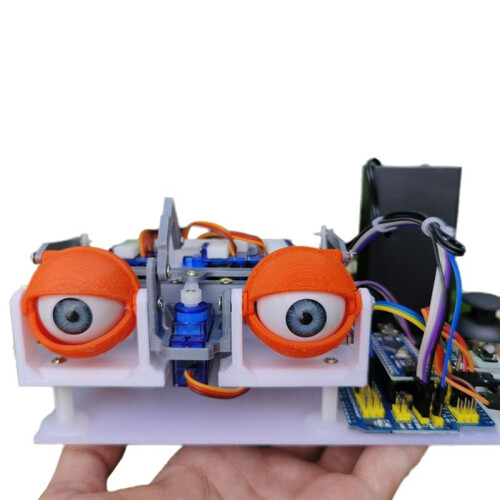 For  Mobile Robot Machine Biomimetic Eyes Robotics Science Experiment Boy Program Toy STEM Kit 1