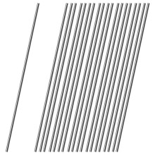 20Pzs Ejes Barra de eje redondo de acero inoxidable 150mmx2mm para coche juguete RC