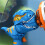 2X Fan Dinosaur Bubble Machine Bubbles in Bubble Handheld Electric Dinosaur Bubble Machine Bubble 3