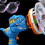 2X Fan Dinosaur Bubble Machine Bubbles in Bubble Handheld Electric Dinosaur Bubble Machine Bubble 4