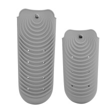 Draagbare reismat met hoes voor stylingtools, opvouwbaar siliconen opbergzakje met hittebestendige en antislip eigenschappen, multifunctionele