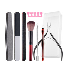 Nail Artistry Master, strumento per unghie incarnite senza fili, spingicuticole in acciaio inossidabile con impugnatura di precisione, lucidanti per