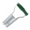 Garden Bulb Planter Tool, Spring Handle Operated Transplanter with Strong and Sharp Notch Tip, Thumb-Activated Handle for Fast Soil Release, 1