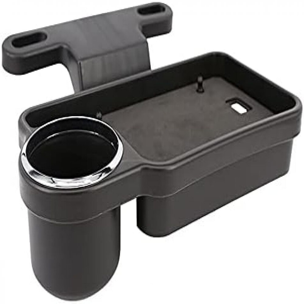 Foldable Auto Headrest Drink Holder With Integrated Tray, Car Back Seat Organizer For Drinks And Snacks, Universal Seat Back Organizer With Secure 9009791818413