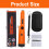Handheld Metal Detector Pinpointer Tool, High Sensitivity Audio and Vibration Alert with 360 Detection Range, Portable Design Featuring Built-in 5