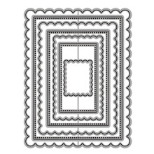Metal Cutting Dies Frames Die Cuts Stencil Embossing Template For DIY Crafts