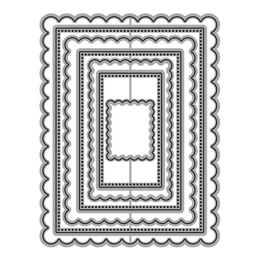 Metal Cutting Dies Frames Die Cuts Stencil Embossing Template For DIY Crafts
