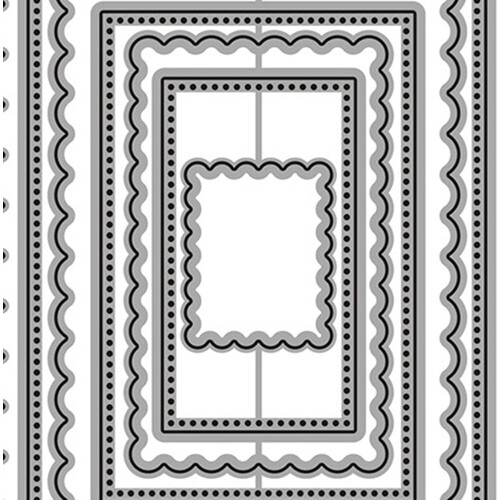 Metal Cutting Dies Frames Die Cuts Stencil Embossing Template For DIY Crafts 1