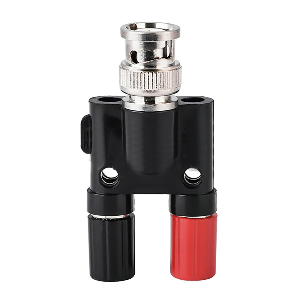 Bnc Male Plug To 4Mm Dual Banana Female Jack Socket Rf Coaxial Connector For Hf Radio Antennas 9094768653128