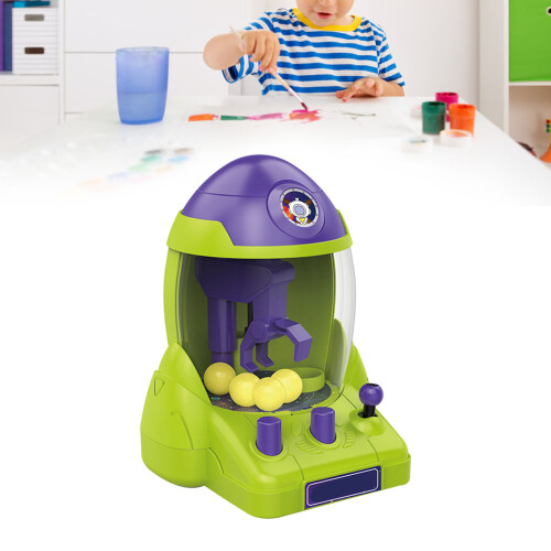 Macchina Spremi-Gatto per Bambini, Viola & Verde, Gioco Arcade in Plastica 2