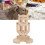 Adjustable Pine Hamster Water Dispenser Stand for Small Pets 15