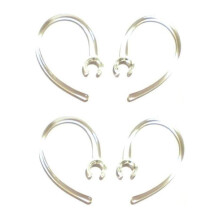 4 Small Clear Good Quality Earhooks - Wireless Headset Ear Hook Loop Clip Earhook Hooks Loops Clips