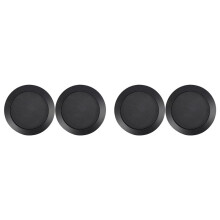 2X Ceiling Speaker Grille, 4-Inch Ceiling Embedded Audio Speaker Grille(Black)