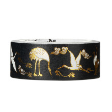 Repositionable Washi Tape, High-Quality Material For Crafting, Vibrant Colors Foil Accent Decorative Tape, Safe & No Odor For Beauty Salon And Pe