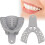 Professional Dental Tools, Smooth Surface Perforated Impression Trays, High-Grade Plastic For Safe Usage, Steady Flow Of Impression Material, Adjusta 5