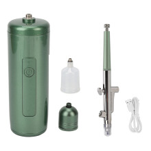 Cordless Airbrush Kit With Compressor High Pressure Rechargeable Air Brush Set For Nail Art Gel Paint Application Easy To Use And Long Lasting Finish