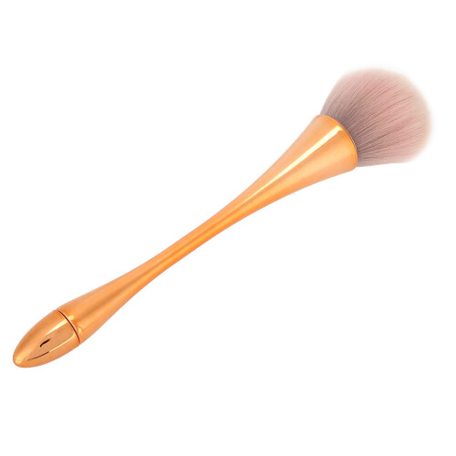Πινέλα μακιγιάζ με λαβή Rose Gold, καθαριστικό ακρυλικών πινέλων για επαγγελματίες 1
