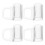 4Pcs Transparent Bottom Rail Pull Handles for Cordless Window Blinds 1