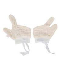 Guantes anti-succión para recién nacidos, de tela suave y cómoda, ajuste regulable, diseño transpirable, seguros para bebés, ideales para
