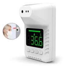 Monterbart medicinsk termometer, berøringsfrit design, infrarødt pandetermometer til hurtige helbredstjek, avanceret teknologi sikrer nøjagtighed