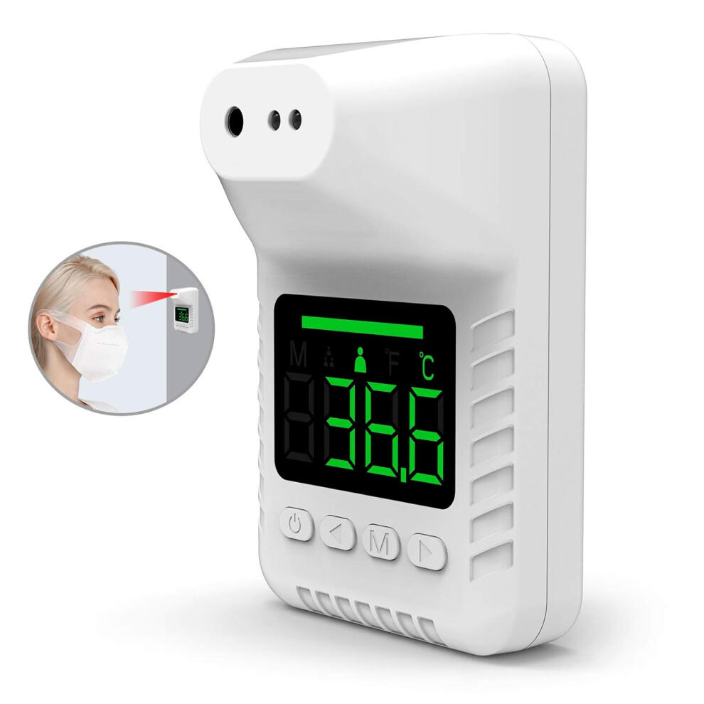 Mountable Medical Thermometer, Non-contact Design, Infrared Forehead Thermometer for Quick Health Checks, Advanced Technology Ensures Accurate
