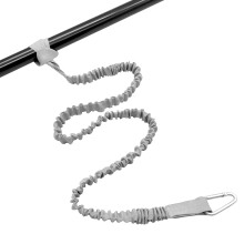 Leash per pagaia kayak da 4 pezzi, leggero in nylon elasticizzato a molla