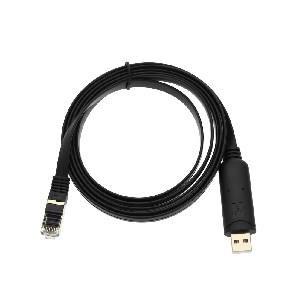 Usb To Rj45 Console Cable 1.8M Rs232 Serial Adapter For Cisco Tplink Ubiquiti Plugandplay 9187378700396