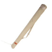 Canvas Fishing Rod Case, Lightweight Travel Bag, Large Capacity For Rods, Nets And Baits, Folding Pole Carrier Pouch