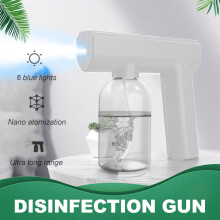 Outdoor Disinfection Gun 250ml Nano Fogger, USB Rechargeable, 2.5m Spray