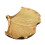 Schmuckschale, goldene kleine Blattform, Ringhalter, 1