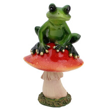 Lustige Frösche Figuren Dekore Harz Frösche Statue-XX49014