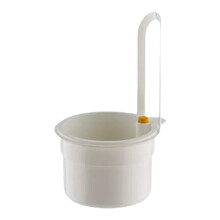 Sink Strainer Basket White Hangable Faucet Drain Filter For Kitchen Laundry Bathroom Shower