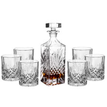 Crystal Whiskey Glasses Old Fashioned Glasses Set Of 6 Bar Tumblers 10 Oz Lead Crystal For Bourbon Cognac Type17